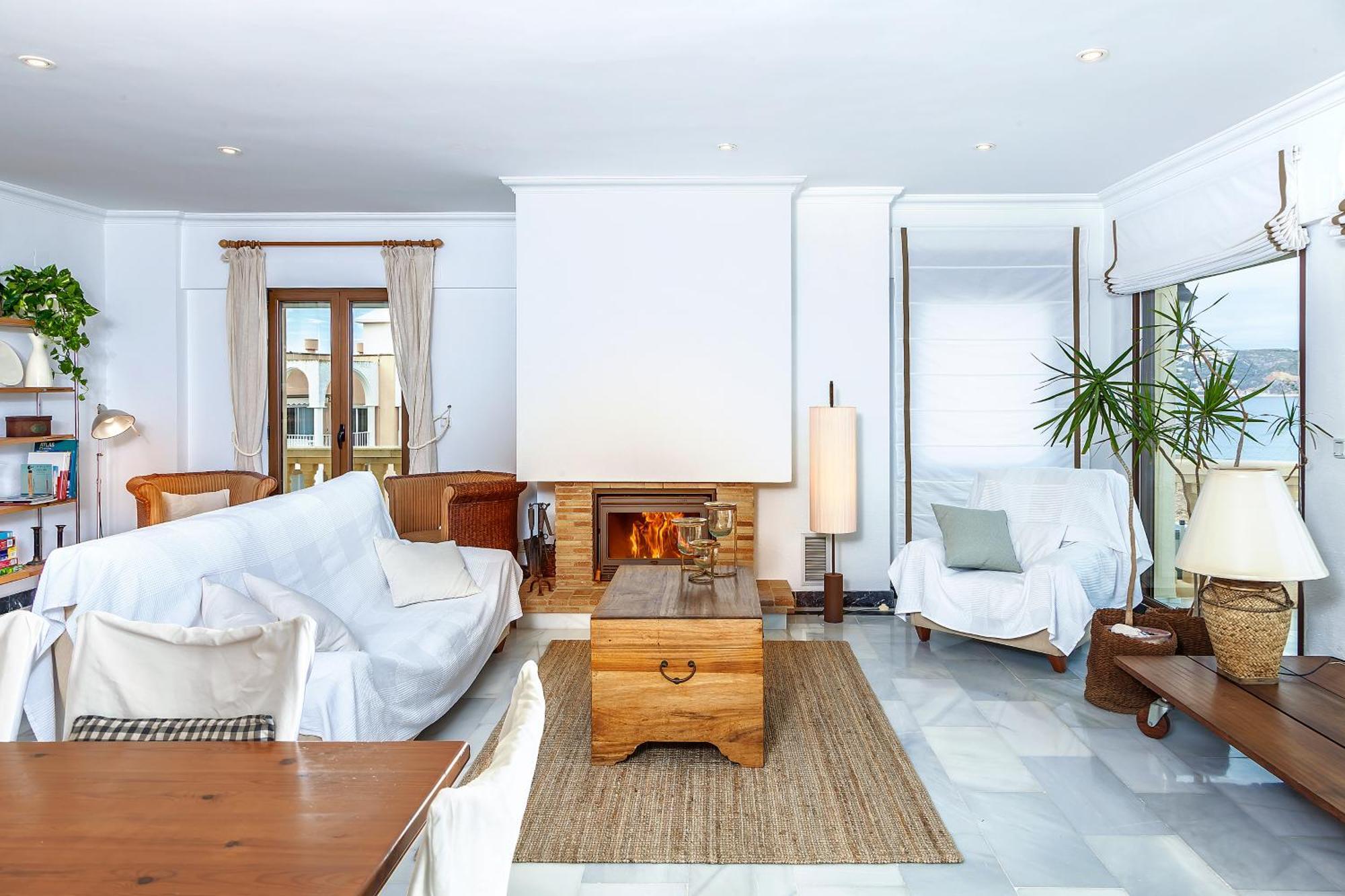 Mar-Beach Front Apartment In 哈维亚 外观 照片